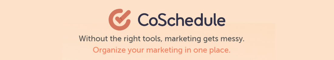 CoSchedule Banner